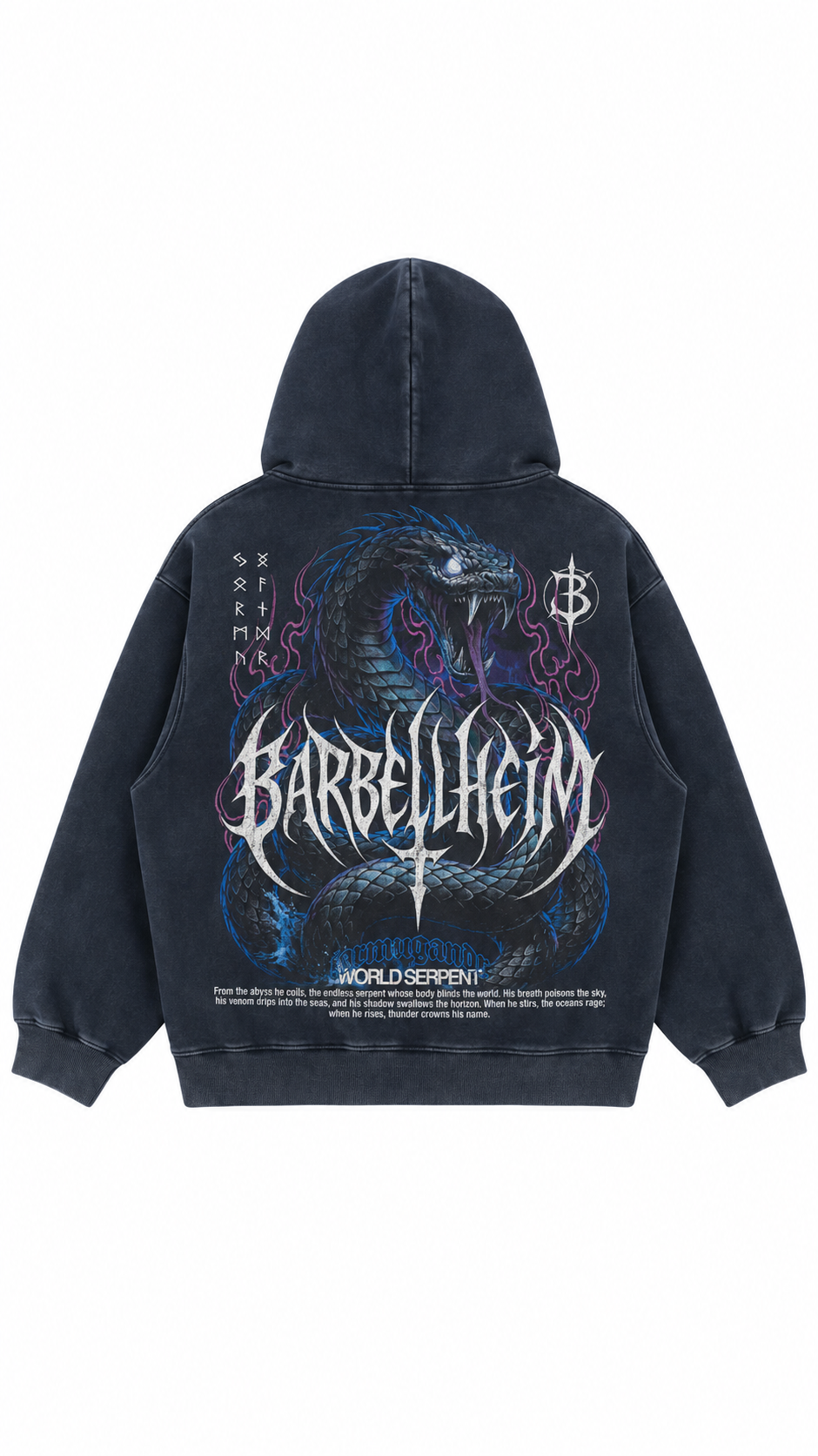 JÖRMUNGANDR - PREMIUM OVERSIZE HOODIE