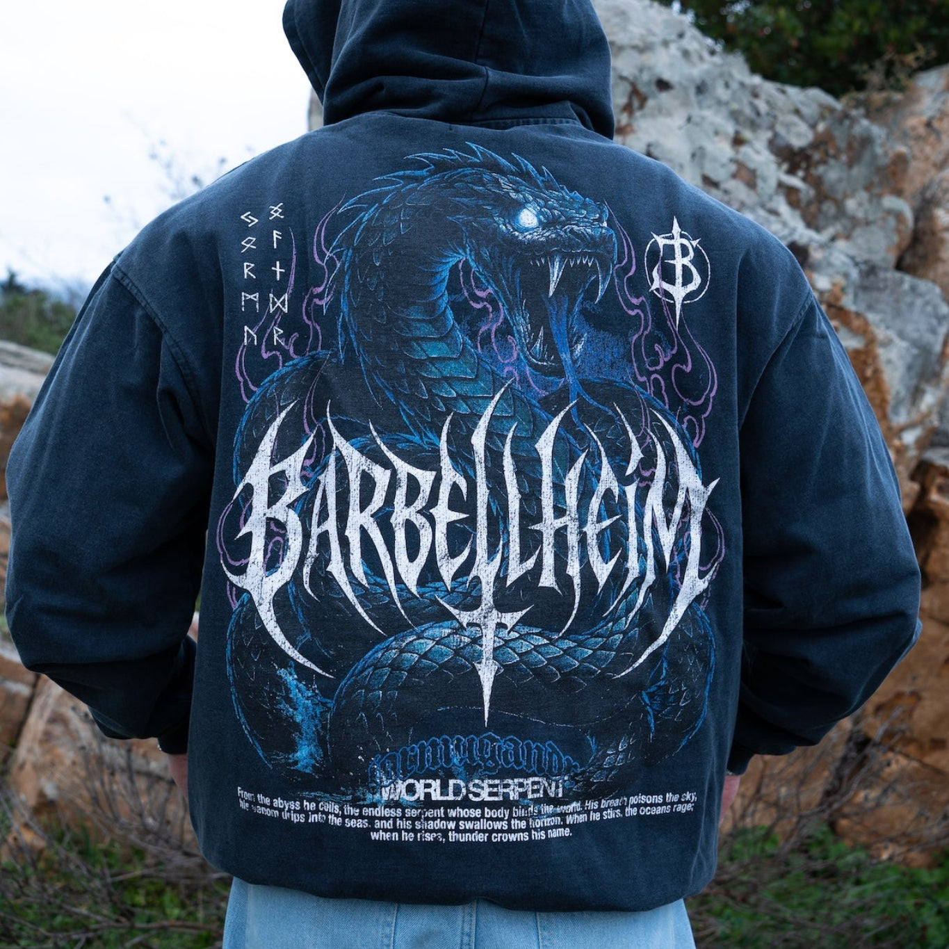 JÖRMUNGANDR - PREMIUM OVERSIZE HOODIE